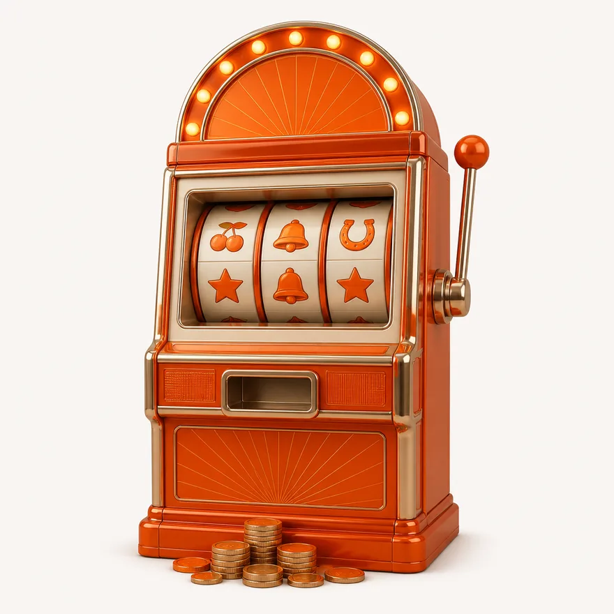 Slot cabinet with marquee — Incognito