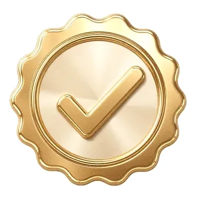 Checkmark badge — Incognito