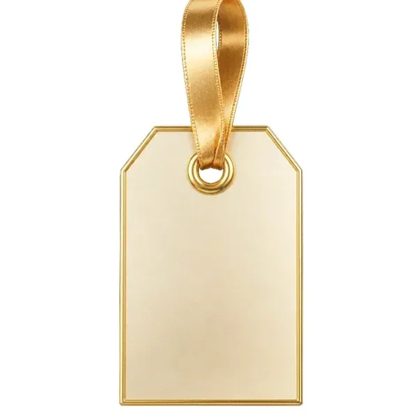 Blank gift tag — Incognito