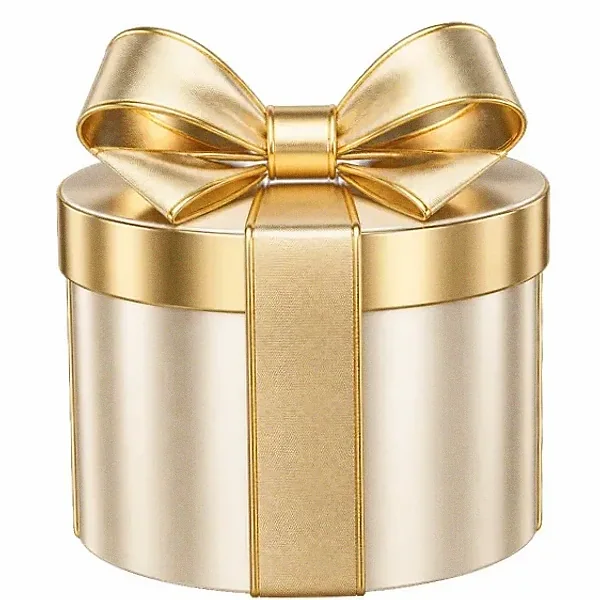 Round gift box — Incognito