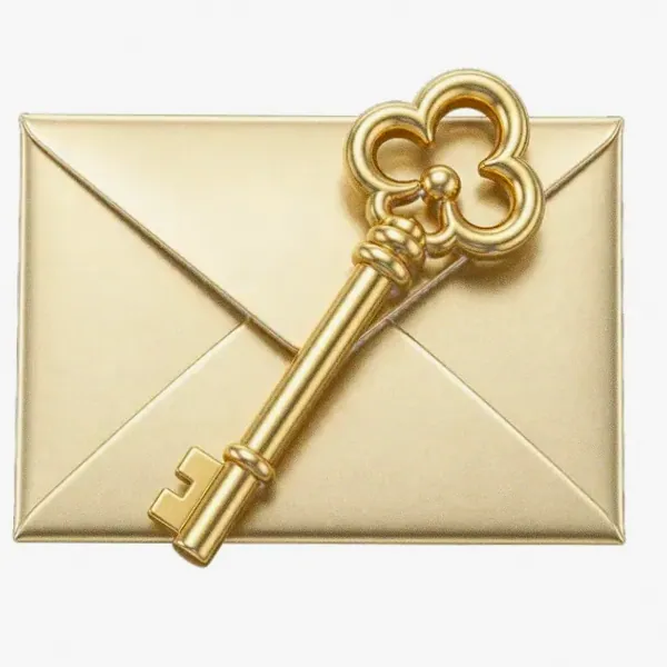 Key on envelope — Incognito