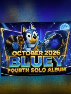 October 2026 Bluey Fourth Solo Album at Incognito