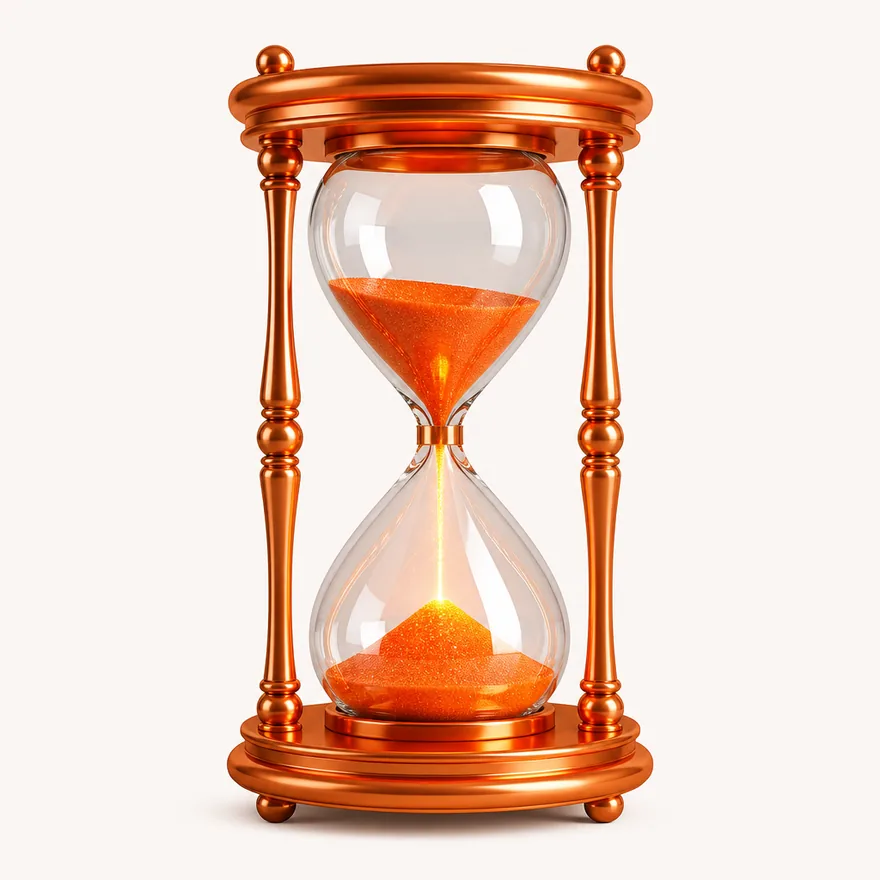Ornate hourglass — Incognito